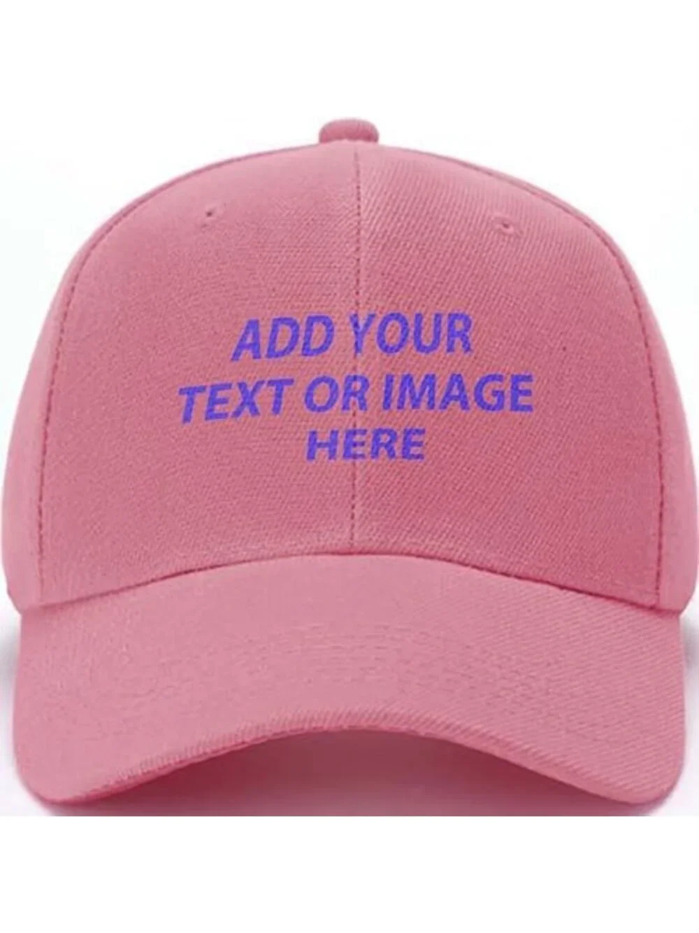 12-Pack Adjustable Unisex Baseball Caps - Blank Design for Customization
